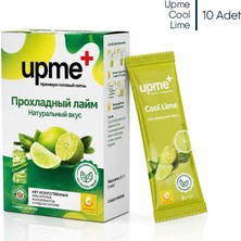 Upmeplus Cool Lime Limon Aromalı İçecek Tozu 10'lu Paket | Vitamin C | Stevia Doğal Aroma