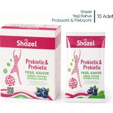 Shazel Probiyotik&Prebiyotik DETOKS Yeşil Kahve 4G x 14 Adet