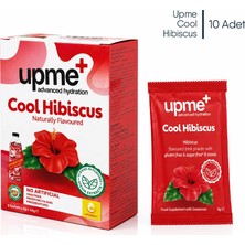 Upmeplus Cool Hibiscus Hibiskus Aromalı İçecek Tozu 10'lu Paket | Vitamin C | Stevia Doğal Aroma