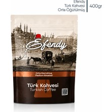 Shazel Efendy Türk Kahvesi 400 gr | Geleneksel Orta Kavrulmuş