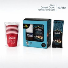 Shazel Osmanlı Dibek Kahvesi Ofis Seti 20 Gr x 10 Adet