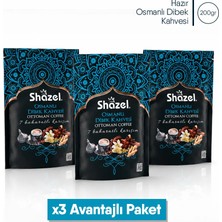Shazel Osmanlı Dibek Kahvesi- 3 Adet x 200gr.