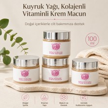 Kap Kaç Kuyruk Yağı ve Kolajen Içerikli Bitkisel Krem Macun 100 ml – Vitamin Destekli Cilt Bakım Kremi