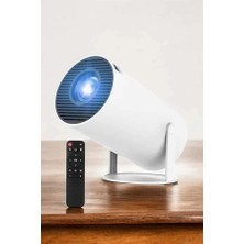 TeknoKapsül 130 Inç Geniş Ekran ve 4K Destekli Full Hd Projeksiyon Cihazı