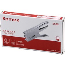 Renas Store Pense Model Çelik Zımba Makinesi 24 /6-8 - 26 /6-8 56MM 100-150PCS Tel Hazne 2-45 Sayfa= 80GR
