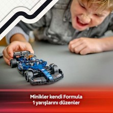 Bg Store Williams FW46 F1 Yarış Arabası 77249 – 10 Yaş ve Üzeri Kız ve Erkek Çocukları ile Yetişkin Motorseverler Için Sürücü Minifigürü Içeren Yapım ve Sergileme Seti (263 Parça)