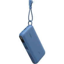 Belkin Taşınabilir Şarj Cihazı, 20.000 Mah Usb-C Powerbank, 2 Usb-C ve 1 Usb-A Port, Dijital Pil Gös