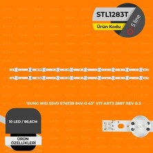 Renas Store Lg Sung Weı 55V0 E74739 94V-0 43" V17 Art3 2867 Rev 0.3 Tv LED Bar-
