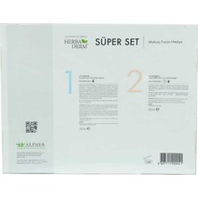 Bezos Süper Set Superserum Aha-Peeling 30 ml + Saf Vitamin C 30 ml + Hediye Makyaj Fırçası