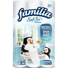 Familia Saf Su Dokunuşu Kağıt Havlu 12'li