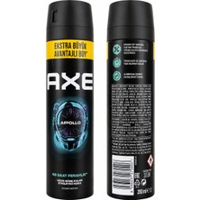 Axe Erkek Sprey Deodorant Apollo 48 Saat Etkileyici Koku 200 ml
