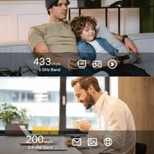 MarkEntegra Kablosuz + Bluetooth USB Adaptör, 600 Mbps Hız ile Bağlantı
