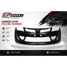 EP Garaj Otomotiv Honda Civic Fd6 Rr Ön Tampon 2007-2012 Model | Tayvan Üretimi | Yüksek Kalite Abs Plastik