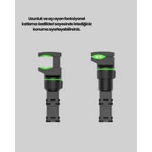 Astraltech Araç Içi Dikiz Aynası Telefon Tutucu Katlanabilir ve Çok Fonksiyonlu