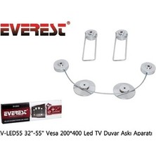 MarkEntegra 32-55 Inç LED Tv Duvar Askısı, Vesa 200*400 Uyumlu