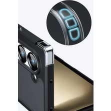 TeknoKapsül Galaxy Z Fold 5 Kılıf Blur Fold Kapak - Mat Siyah