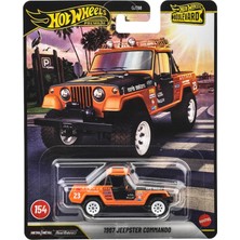 Hot Wheels Premium Boulevard, 1967 Jeepster Commando Araba Klasik, Koleksiyon, Ölçek 1:64, 3 Yaş Üst