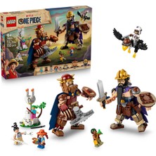 LEGO One Pıece Dorry, Brogy’ye Karşı – Little Garden Devleri 75644 - 9 Yaş ve Üzeri Çocuklar Için 8 LEGO Figürü Içeren Yaratıcı Oyuncak Yapım Seti (73