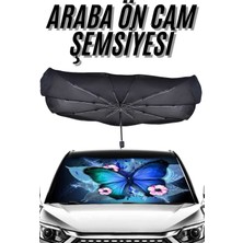 Renas Store Güneş Önleyici Katlanabilir Oto Araba Güneşlik Şemsiye Tip Ön Cam