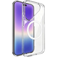 Forzacase Huawei Pura 90 ile Uyumlu Clearmag Serisi Magsafe Özellikli Kristal Şeffaf Sert Kılıf