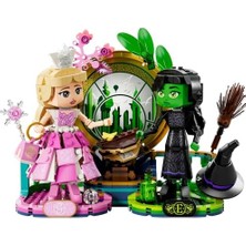 Bg Store Elphaba ve Glinda Figürleri 75682-10 Yaş ve Üzeri Çocuklar Için Fantastik Oyuncak Yapım Seti (558 Parça)