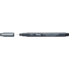 Pentel S20P-1A (0.1 Mm) Fiber Uçlu Yazı Kalemi - Ince Uç - Pointliner