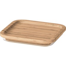 Hobiurun Saklama kabı kapağı, bambu, kare