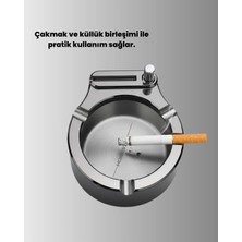 Astraltech Benzinli Küllük Gri
