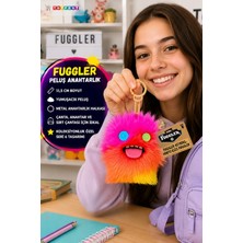 Toyfest Fuggler Rengarenk Peluş Anahtarlık Seri 6 Orijinal Zuru Koleksiyon Çanta Süsü Anahtarlık 11,5 cm