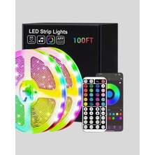 Astraltech 10 Metre Smart Şerit LED Bluetooth Telefon Kontrollü USB Enerjili