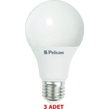 TAN EXPRESS 8.5W LED Ampul (850LM -6500K) 3 Adet
