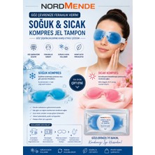 Renas Store Soğuk Sıcak Kompres Jel Göz Maskesi Termojel Göz Şişlik Giderici Rahatlatıcı Maske
