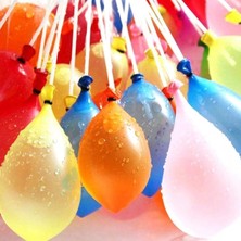 Hediye Bahçesi 111'LI Su Balonu Seti - Kendinden Bağlamalı - Hızlı Dolum Aparatlı
