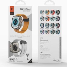 Renas Store Newface Apple Watch 42MM KR412 Elegance Stylısh Kordon - Koyu Yeşil