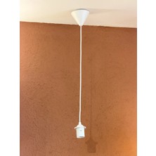 Maison Avf Beyaz Sarkıt Avize Duyu - E27 Kablolu Duy
