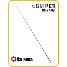 Fujin Sniper 210CM 3-18GR Üst Parça