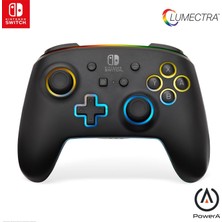 Powera Enhanced Wireless Controller For Nintendo Switch With Lumectra, Wireless Video Game Controlle