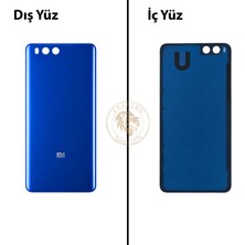 Arsking Xiaomi Mi Note 3 Mavi Arka Pil Kapağı Batarya Kapağı Lazer Kesim Back Cover