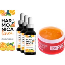 TeknoKapsül Harmonica Linea 30ML Damla 3 Adet + Lipo Gel 150ML Jel 1 Ad