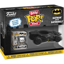 Funko - Figür Dc Comics - Ride Batman Batmobile Bitty Pop 6 cm - 0889698836210