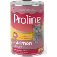 Kap Kaç Somon Etli Sos Içinde Gravy Yetişkin Kedi Konservesi 400 gr