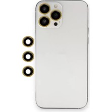 Renas Store Newface Apple Iphone 12 Pro Max Shine Kamera Lens - Gold