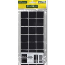 Renas Store Mey Ithalat® Pacific 6030 Bl Yapışkanlı Keçe 30 mm x 30 mm Siyah