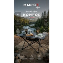 Madfox Apex Katlanabilir Alüminyum Kamp Masası (3 Kişilik)