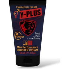 TeknoKapsül Y-Plus Men Booster Red Korea Ginsengli Erkekler Için Ser.tleştirici Kremi 50 ml
