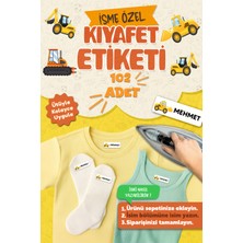 Kıyafet Etiketi - Okul Kıyafetlerine Kişiye Özel 30 Saniyede Kolay Uygulama Yıkamaya Dayanıklı