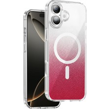 Matxzngz Onegif  Iphone 16 Sora Simli Magsafe Kapak - Kırmızı