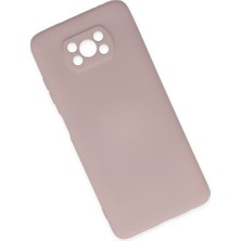 TeknoKapsül X3 Kılıf Nano Içi Kadife Silikon - Pudra