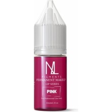 Nacario Pembe Tonlarda Kalıcı Makyaj Boyası, Dudak Pmu Pigmenti, 10ML