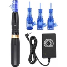 Nacario Biomaser Kalıcı Makyaj Dermapen Cihazı, Model GK101, Siyah, 900.000-1.000.000 Atım